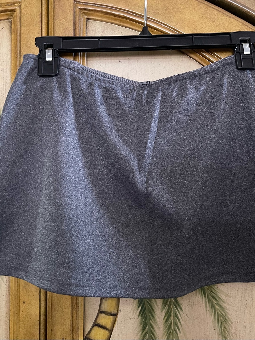 Women's Charcoal Gray Y2k mini Skirt